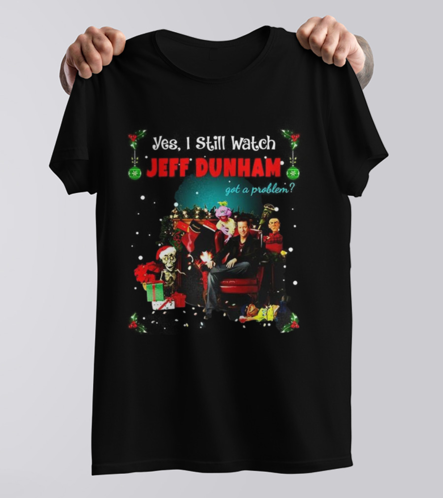 Jeff Dunham Christmas Got A Problem Comedy Puppets T-Shirt