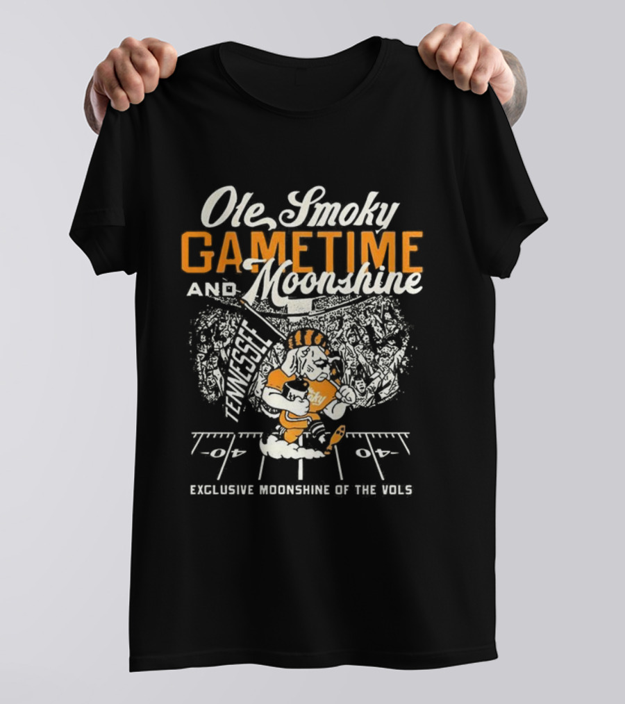 Ole Smoky Gametime And Moonshine Exclusive Moonshine Of The Vols T-Shirt