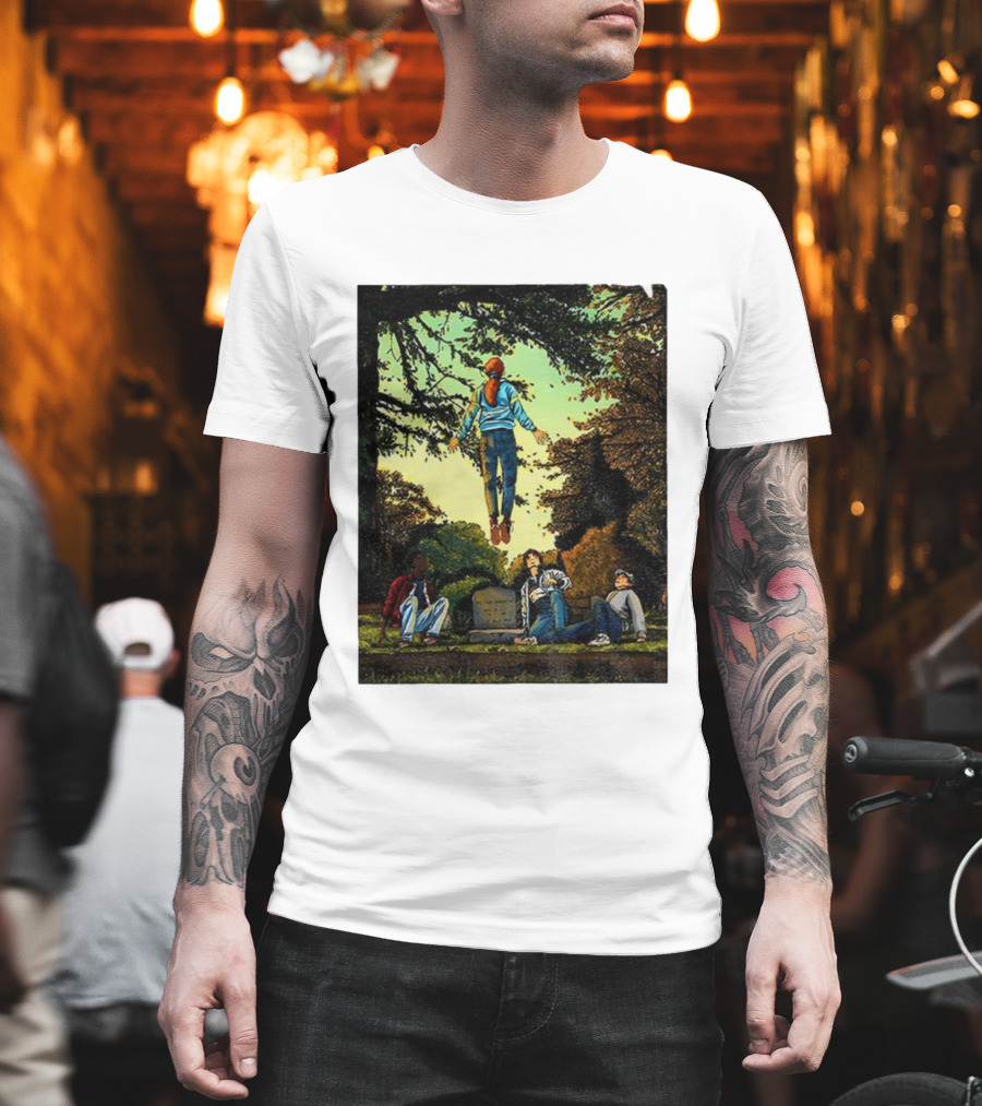 Running Up That Hill Max Friends Scene 80s Adventure T-Shirt