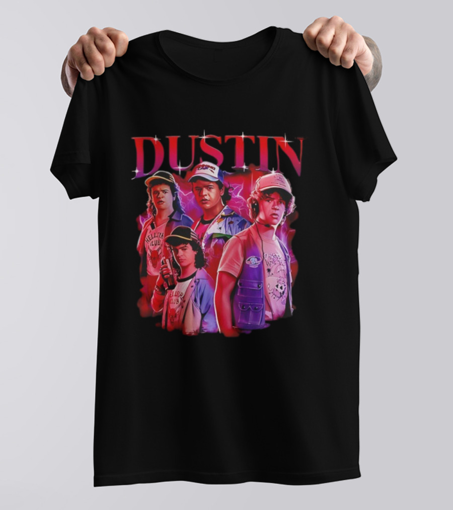 Dustin Henderson Stranger Things Hellfire Club Series T-Shirt