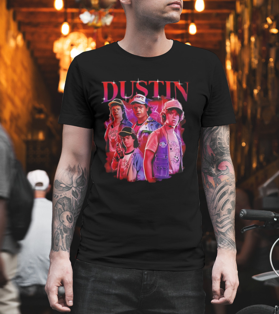 Dustin Henderson Stranger Things Hellfire Club Series T-Shirt