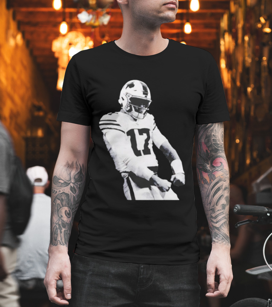 Buffalo Bills Flex Hey-ey-Ey-ey Number 17 Football Celebration T-Shirt