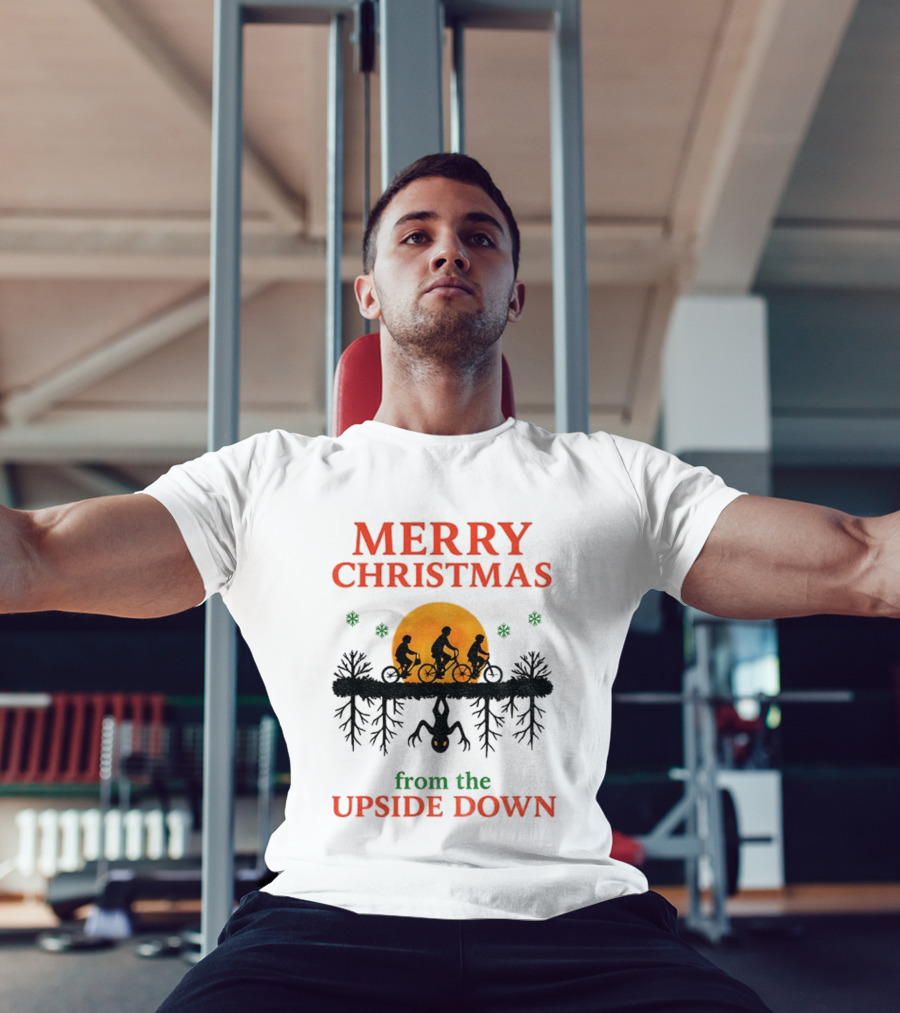 Merry Christmas From The Upside Down Stranger Things T-Shirt