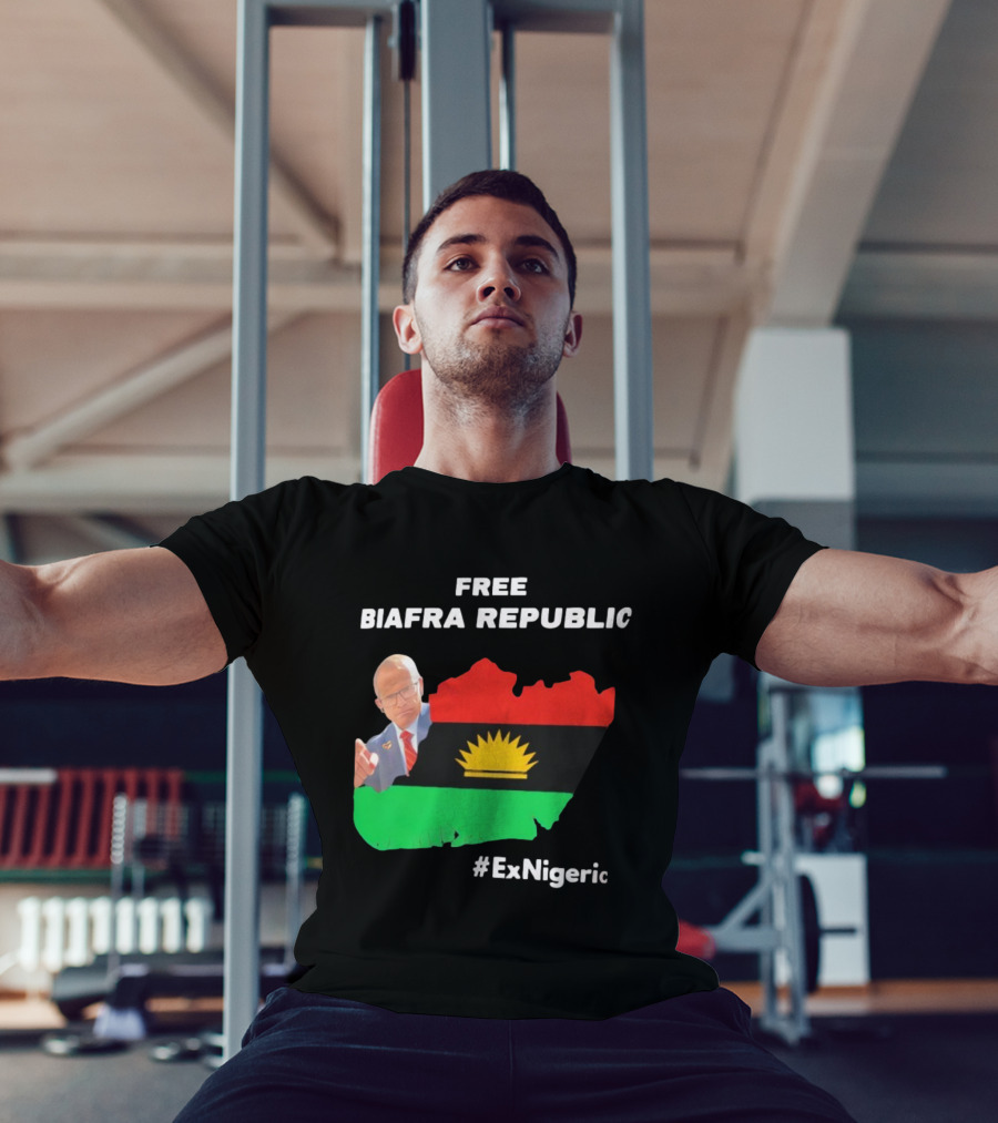 Free Biafra Republic ExNigeria Gunther Fehlinger Movement T-Shirt