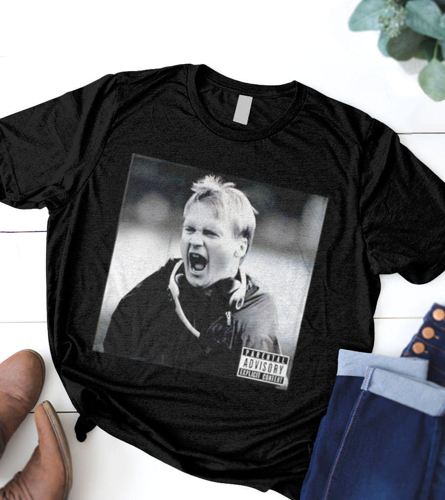 Coach Gruden Parental Advisory Explicit Content Album Cover T-Shirt