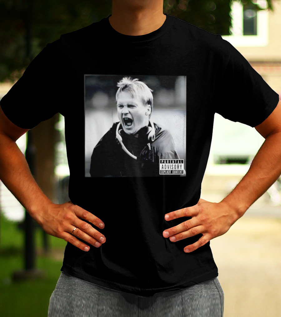 Coach Gruden Parental Advisory Explicit Content Album Cover T-Shirt