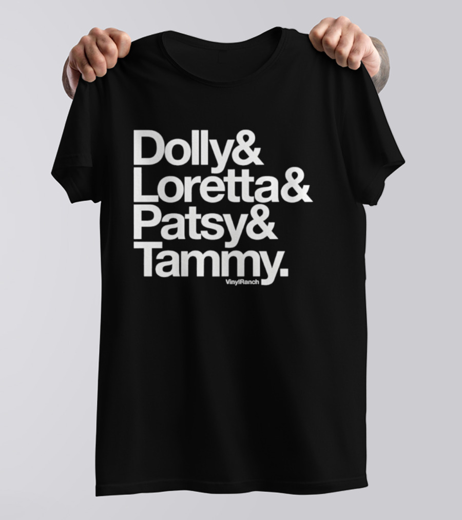 Dolly Loretta Patsy Tammy Country Music Icons T-Shirt