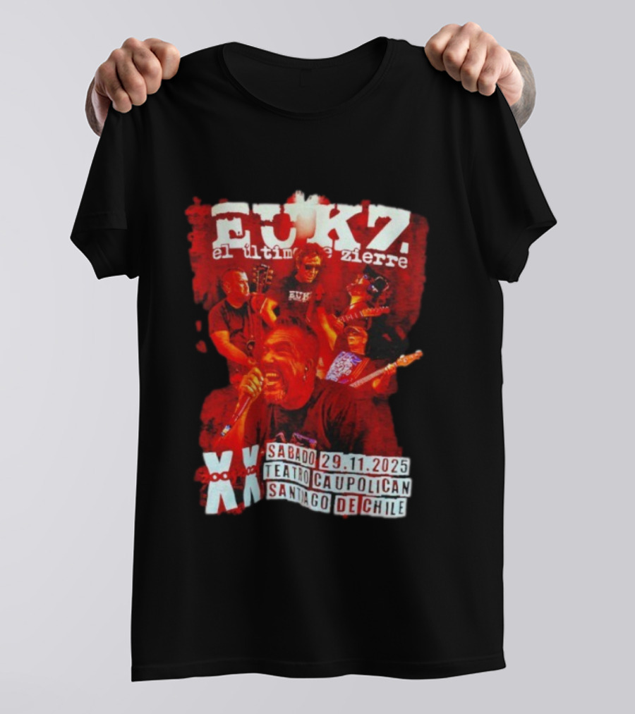 El Último Ke Zierre Santiago Chile Concert Teatro Caupolicán 29.11.2025 T-Shirt
