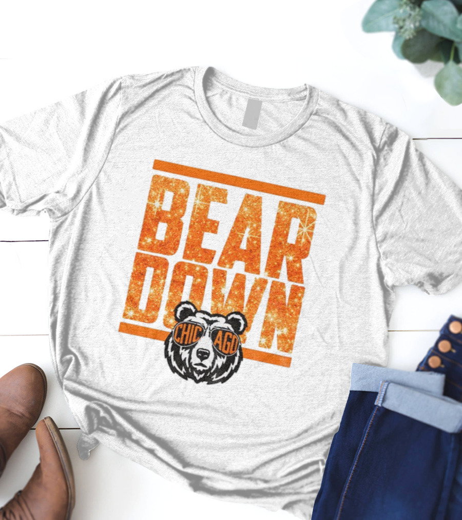 Bear Down Chicago Bears Mascot NFL Football Good Better Best T-Shirt