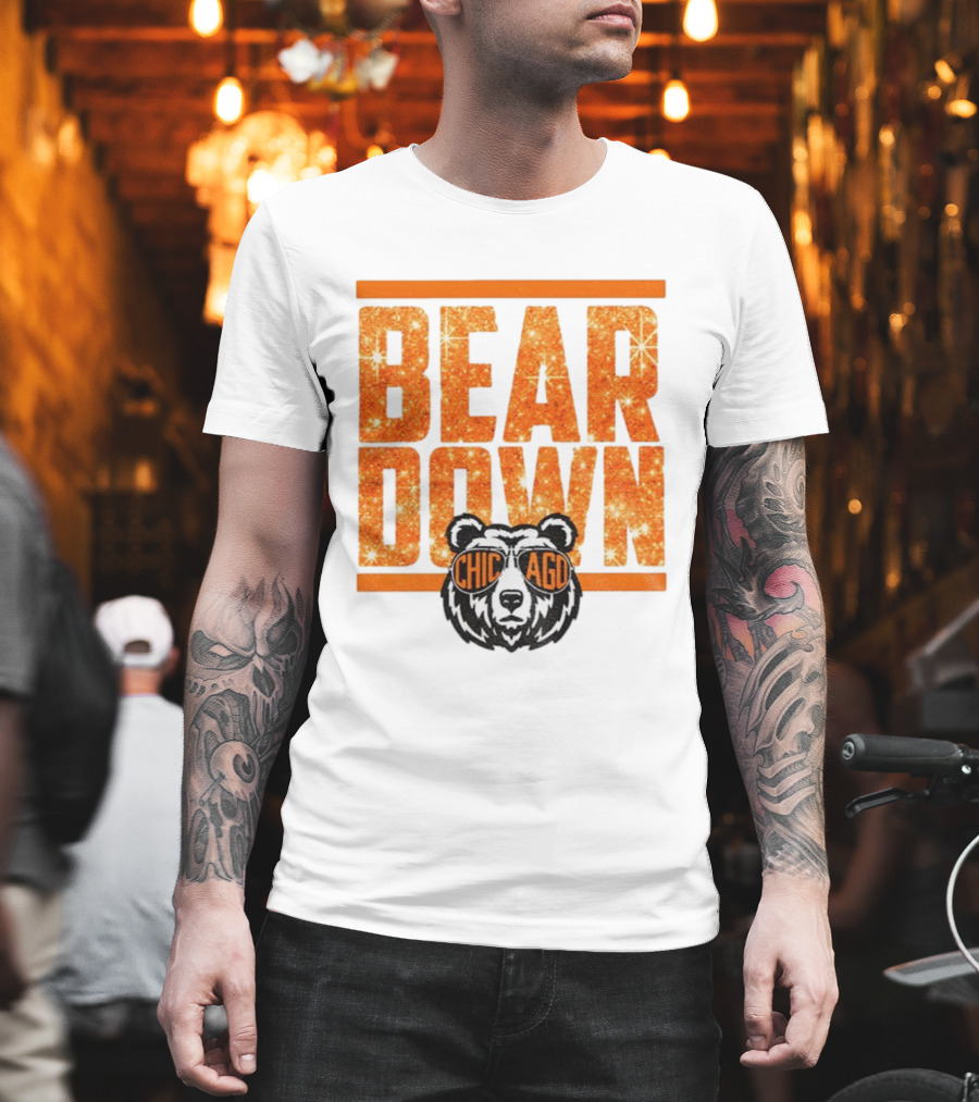 Bear Down Chicago Bears Mascot NFL Football Good Better Best T-Shirt