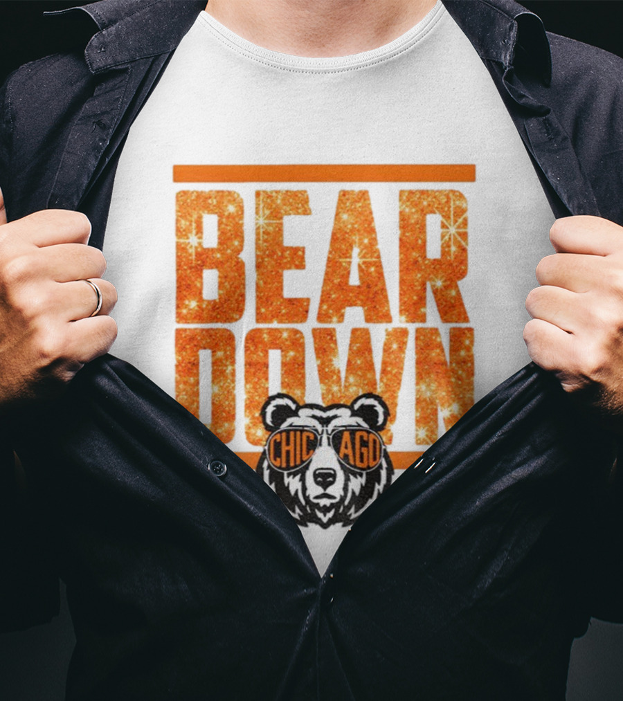 Bear Down Chicago Bears Mascot NFL Football Good Better Best T-Shirt