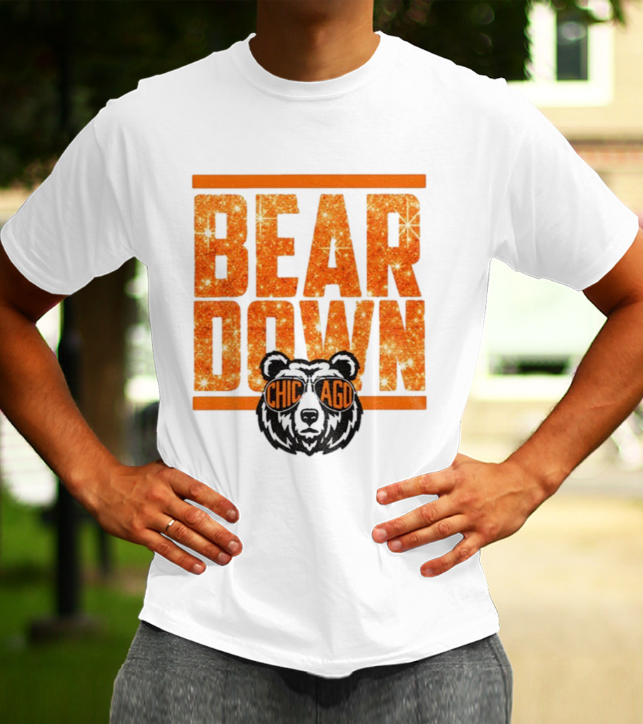 Bear Down Chicago Bears Mascot NFL Football Good Better Best T-Shirt