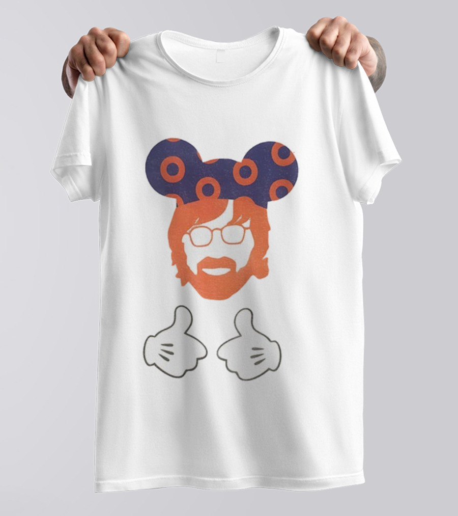 Phish Trey Anastasio Mickey Mouse Ears Vintage Style T-Shirt