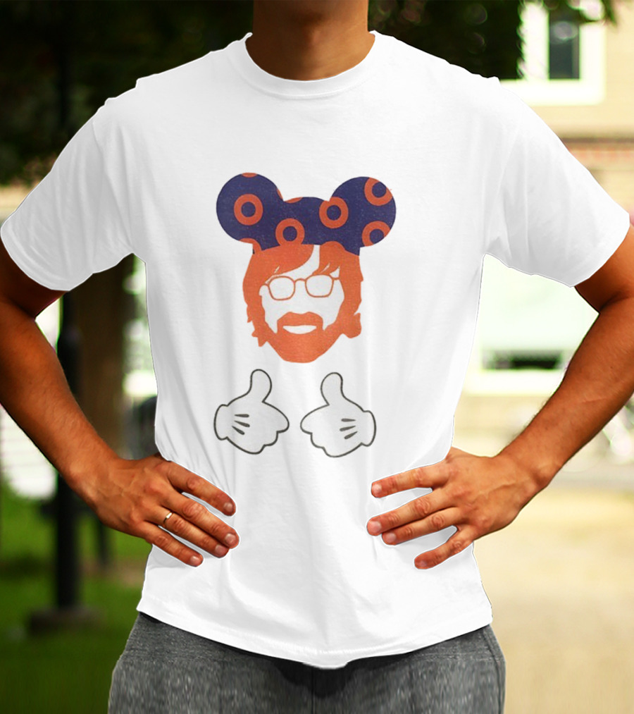 Phish Trey Anastasio Mickey Mouse Ears Vintage Style T-Shirt