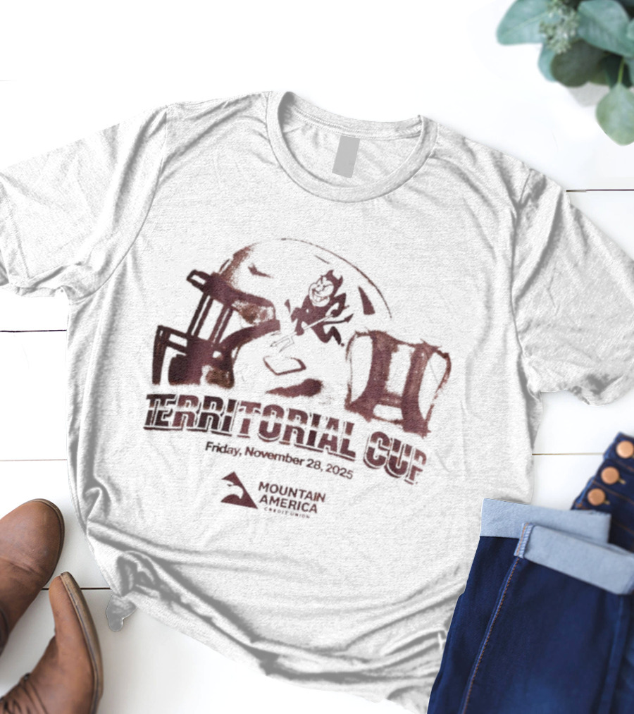 Sun Devil Territorial Cup November 28 2025 Mountain America Football Event T-Shirt
