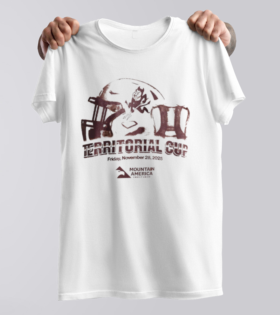 Sun Devil Territorial Cup November 28 2025 Mountain America Football Event T-Shirt