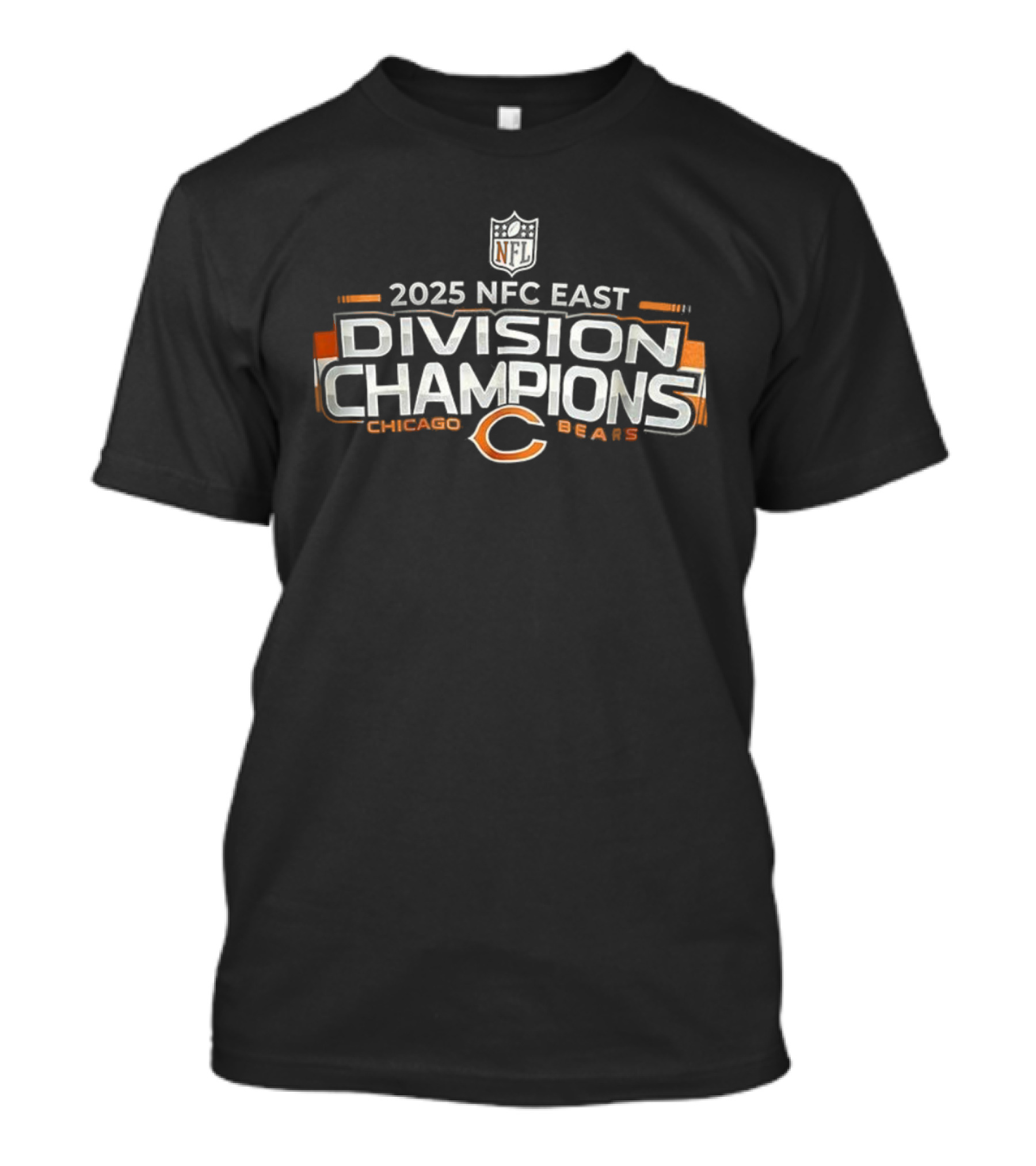 2025 NFC East Division Champions Chicago Bears T-Shirt