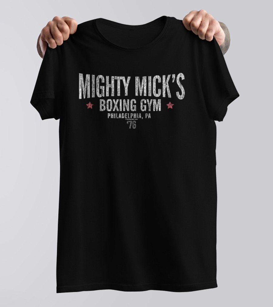 Mighty Mick's Boxing Gym Philadelphia PA '76 T-Shirt