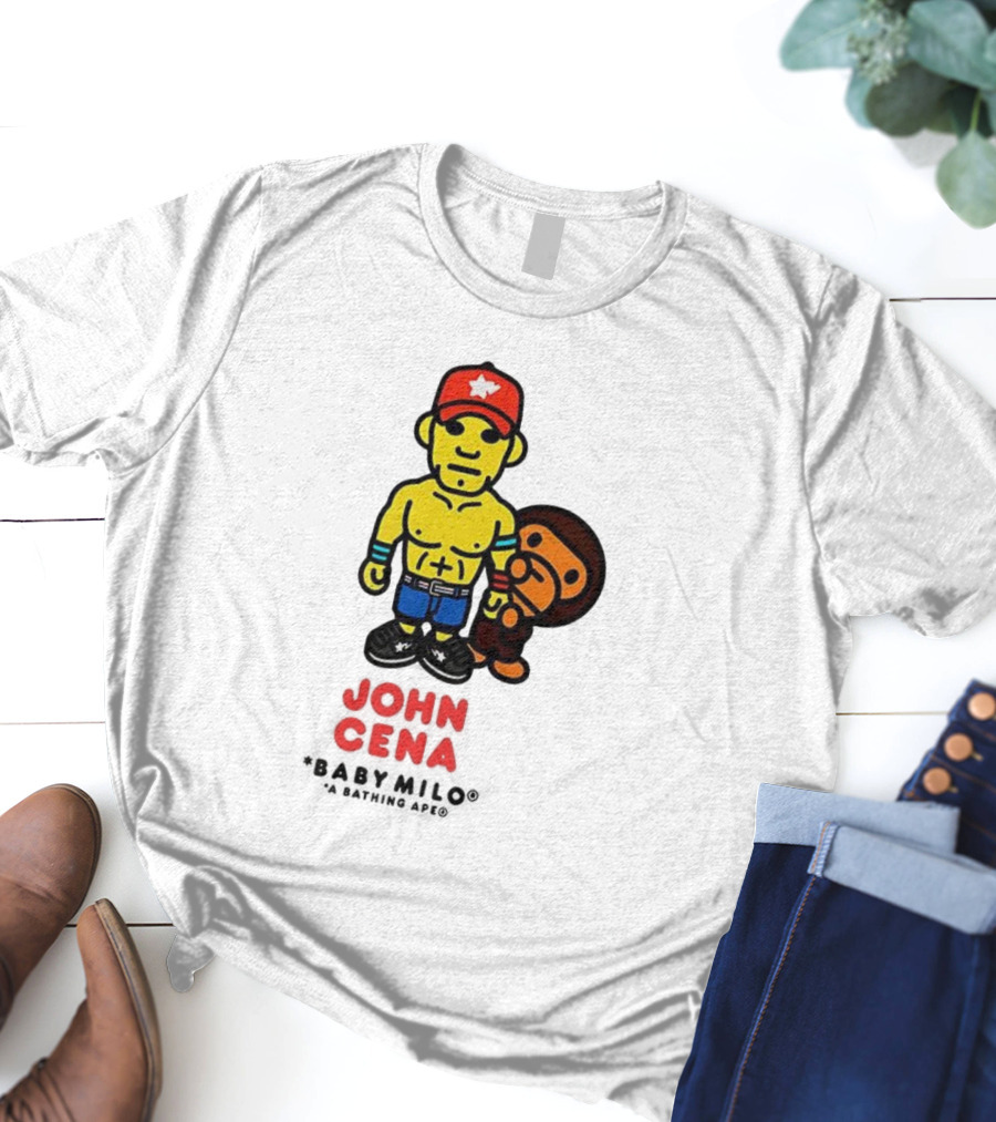 John Cena Baby Milo Collaboration Graphic T-Shirt