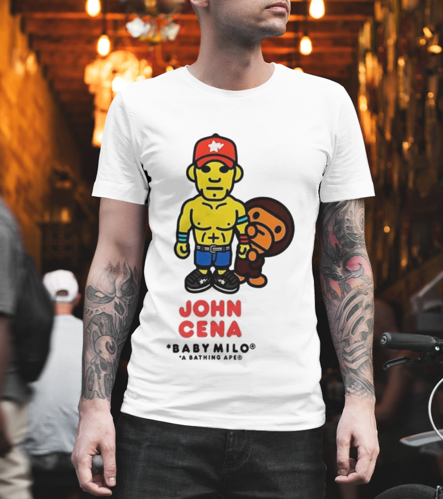 John Cena Baby Milo Collaboration Graphic T-Shirt