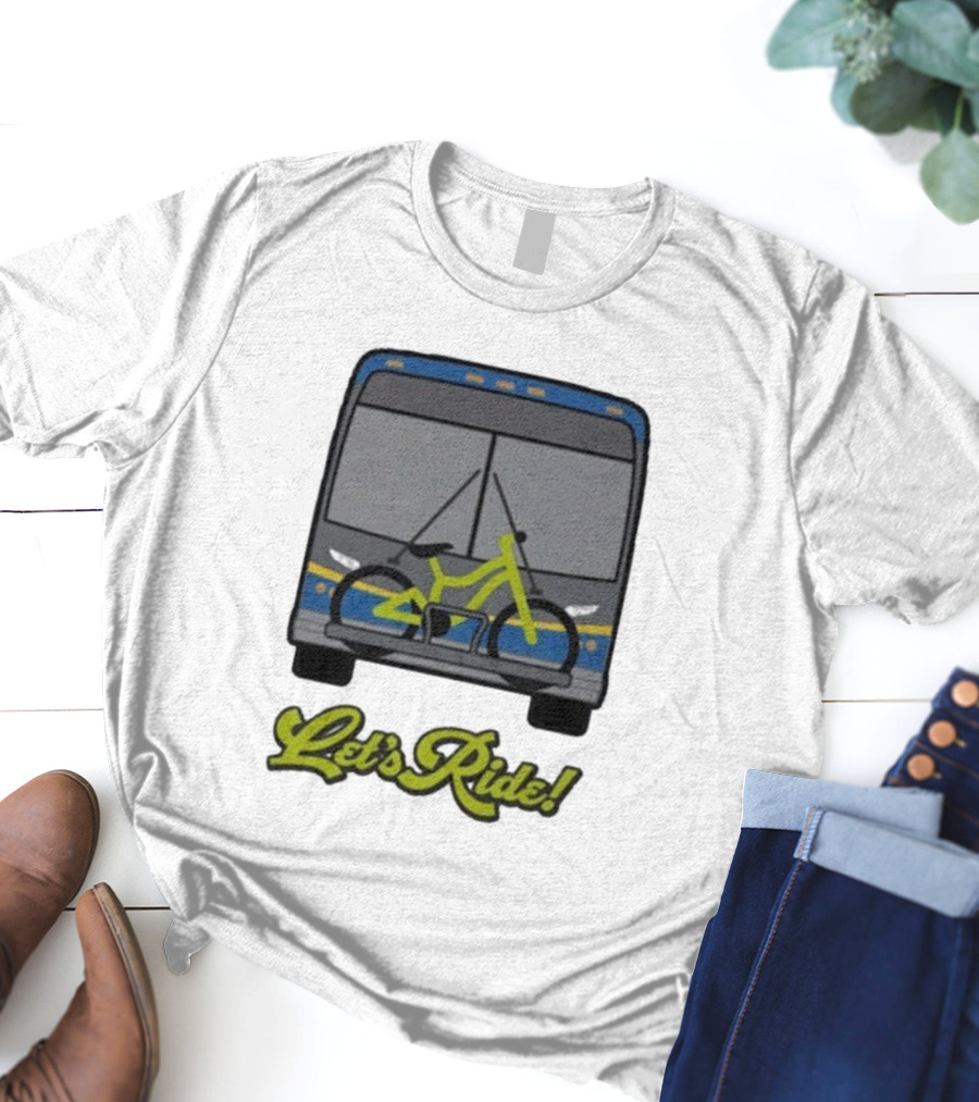 Translink Let's Ride Bus Bike изображение T-Shirt