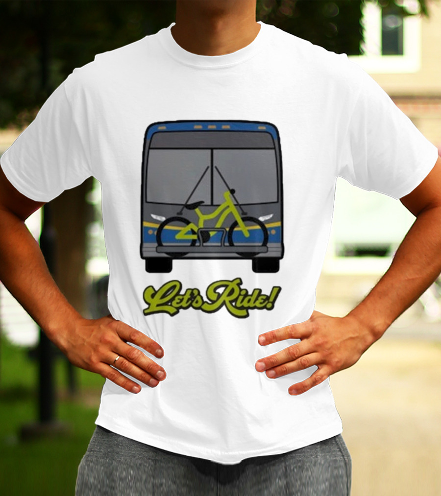 Translink Let's Ride Bus Bike изображение T-Shirt