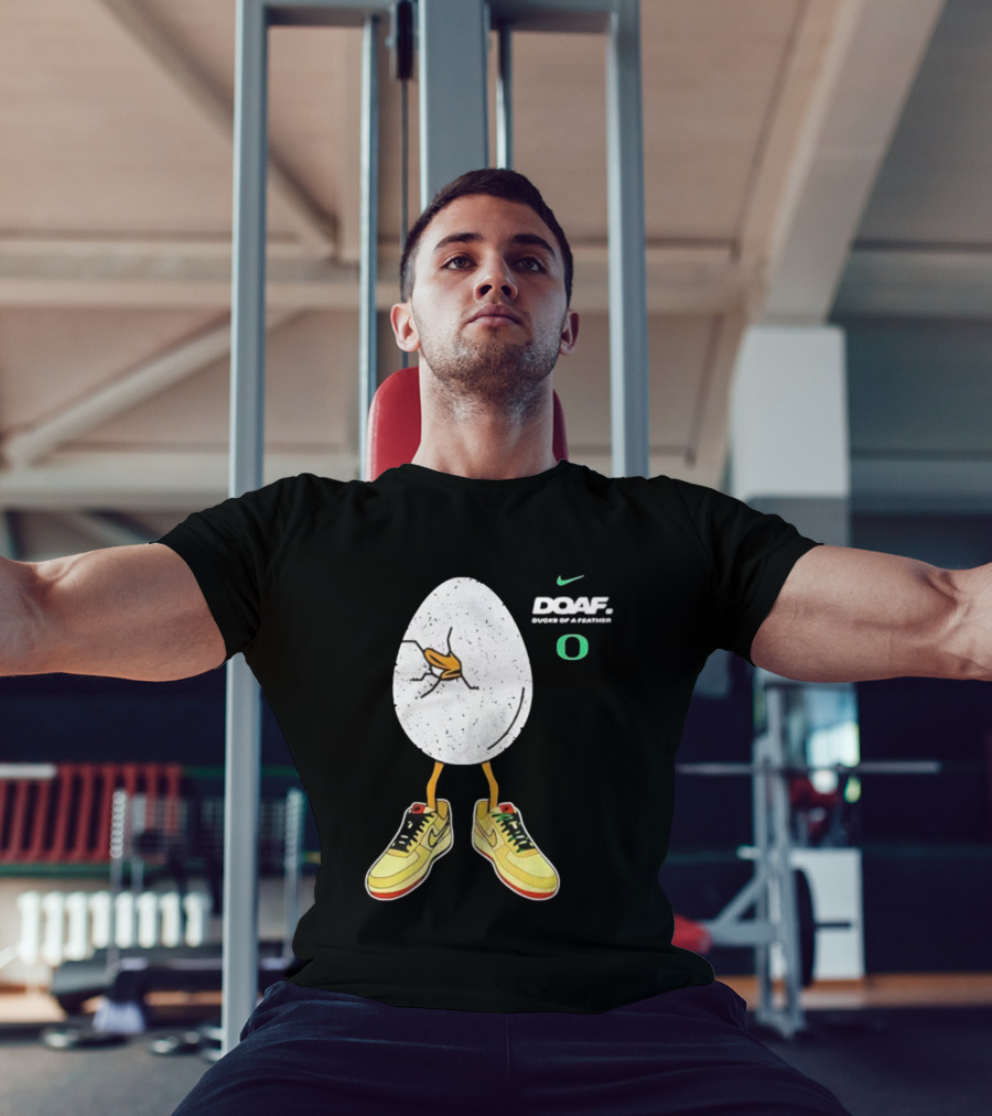 Oregon Football Duck Nike Egg Sneaker Design T-Shirt