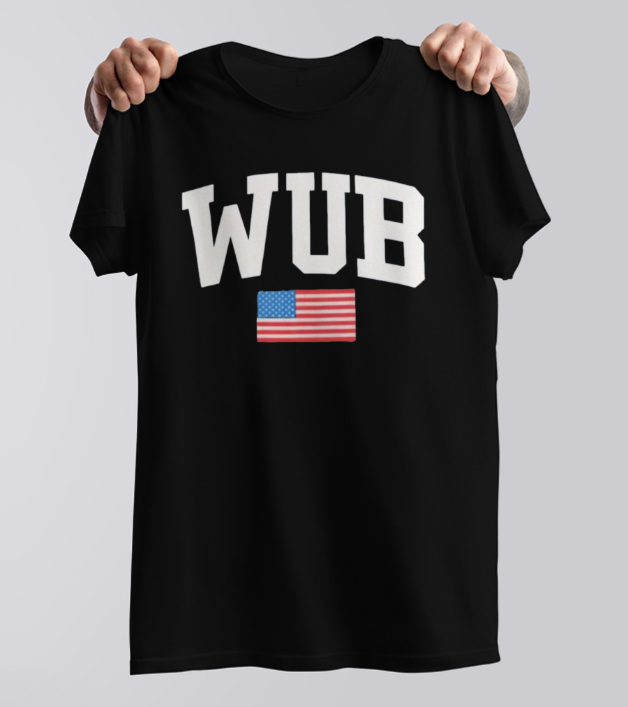 WUB American Flag Paymoneywubby Design T-Shirt