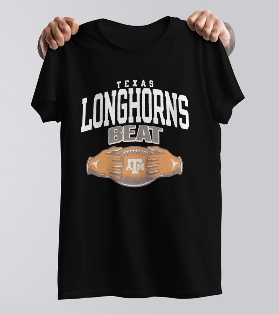 Texas Longhorns Beat Texas A&M Football Rivalry 2025 T-Shirt