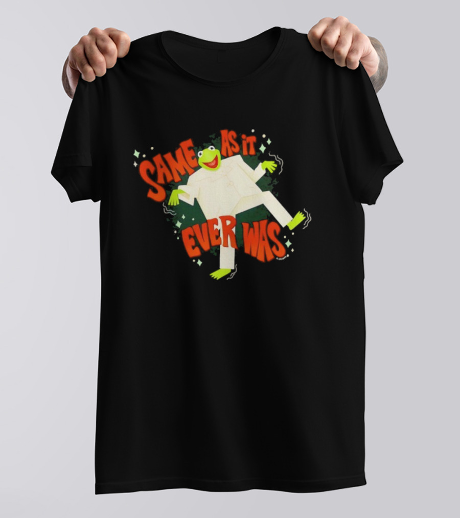 Same As It Ever Was Kermit The Frog Big Suit T-Shirt