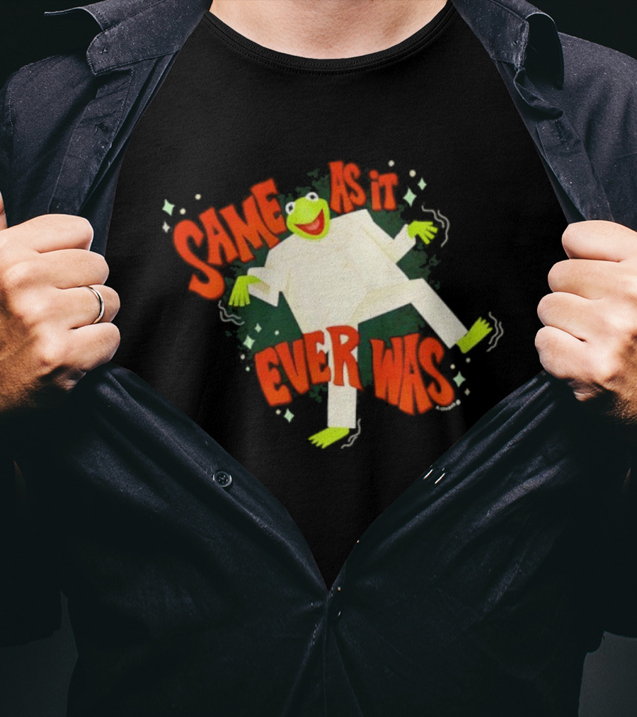 Same As It Ever Was Kermit The Frog Big Suit T-Shirt