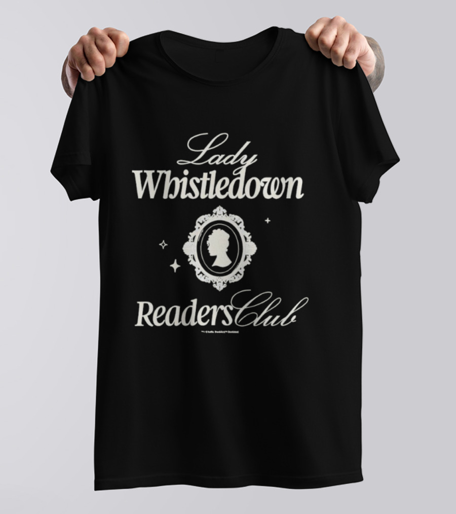 Lady Whistledown Readers Club Silhouette Badge T-Shirt