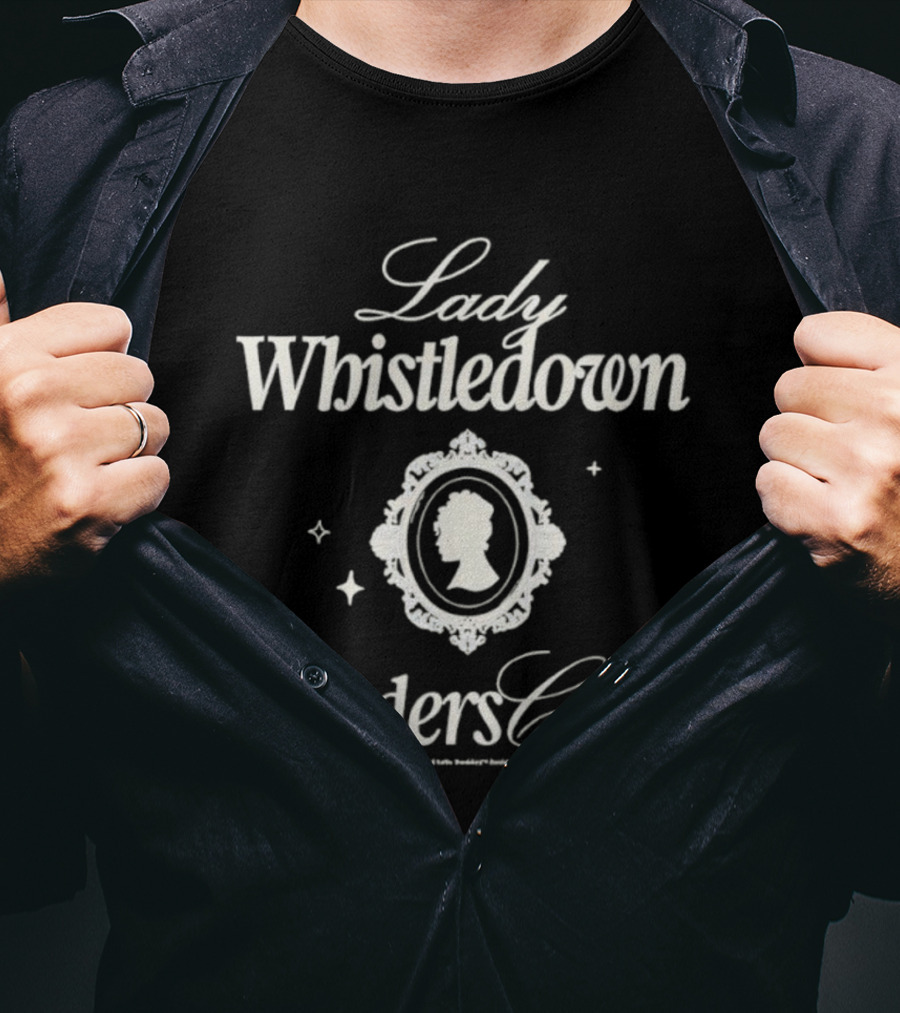 Lady Whistledown Readers Club Silhouette Badge T-Shirt
