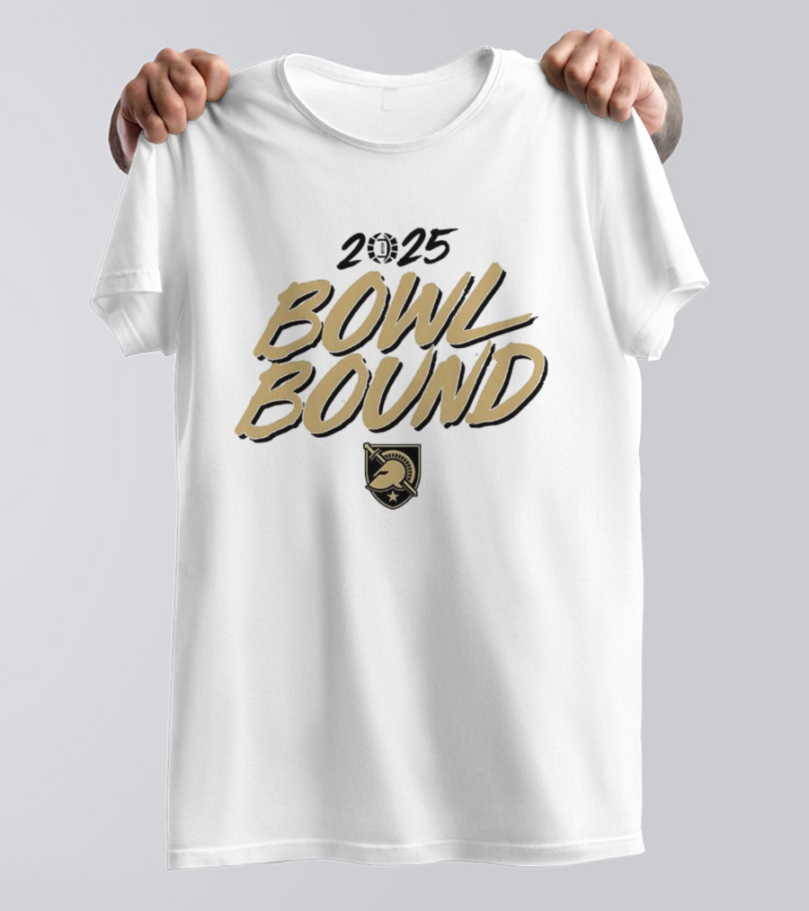 2025 Bowl Bound Army Black Knights T-Shirt