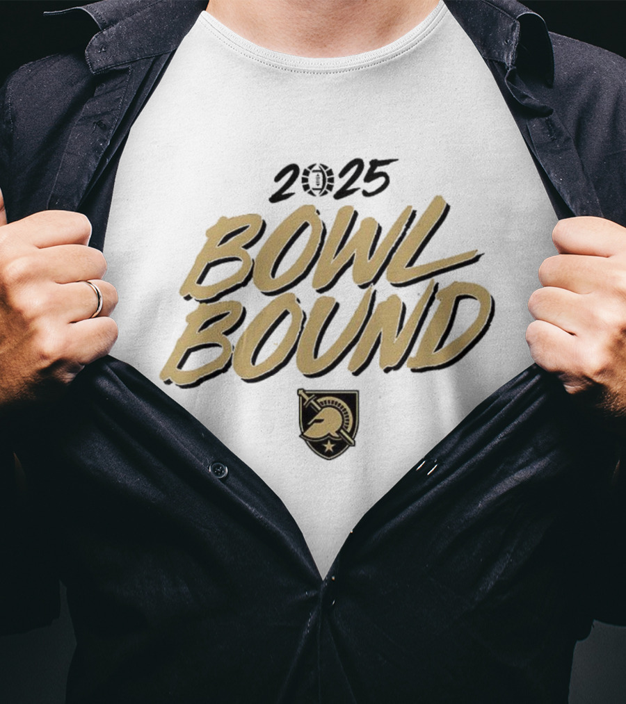 2025 Bowl Bound Army Black Knights T-Shirt