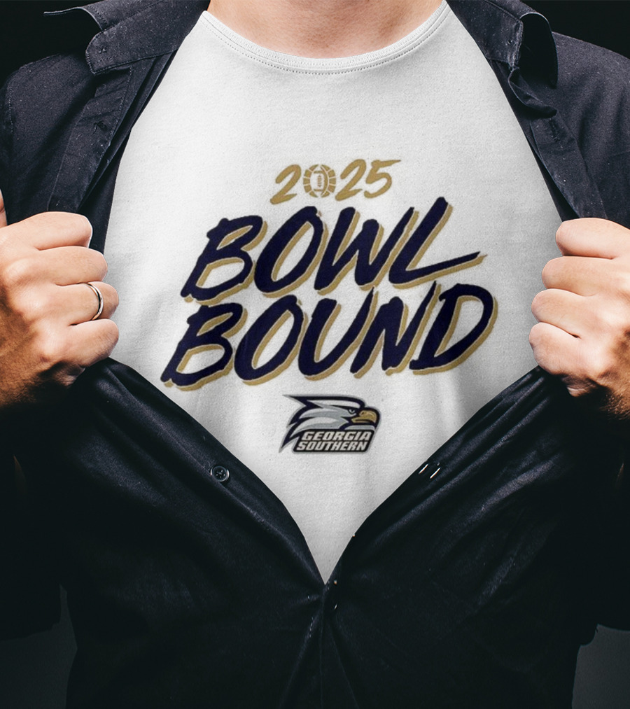 Georgia Southern 2025 Bowl Bound Eagles T-Shirt