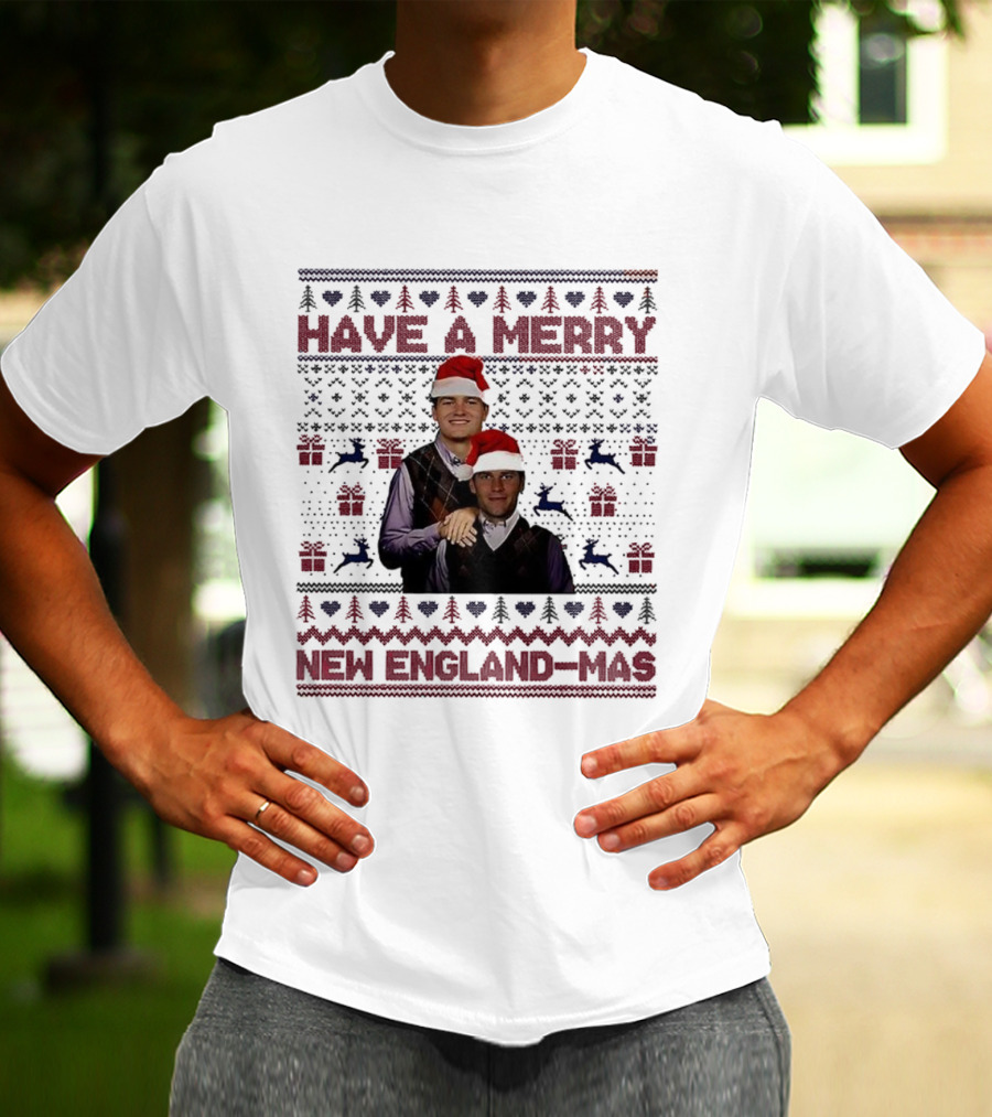 Have A Merry New England-Mas Ugly Christmas T-Shirt