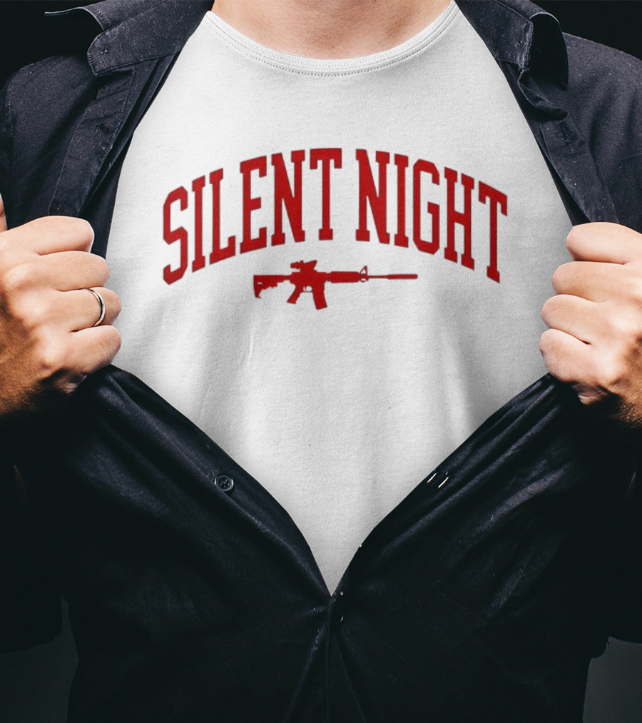 SILENT NIGHT Rifle Silhouette T-Shirt