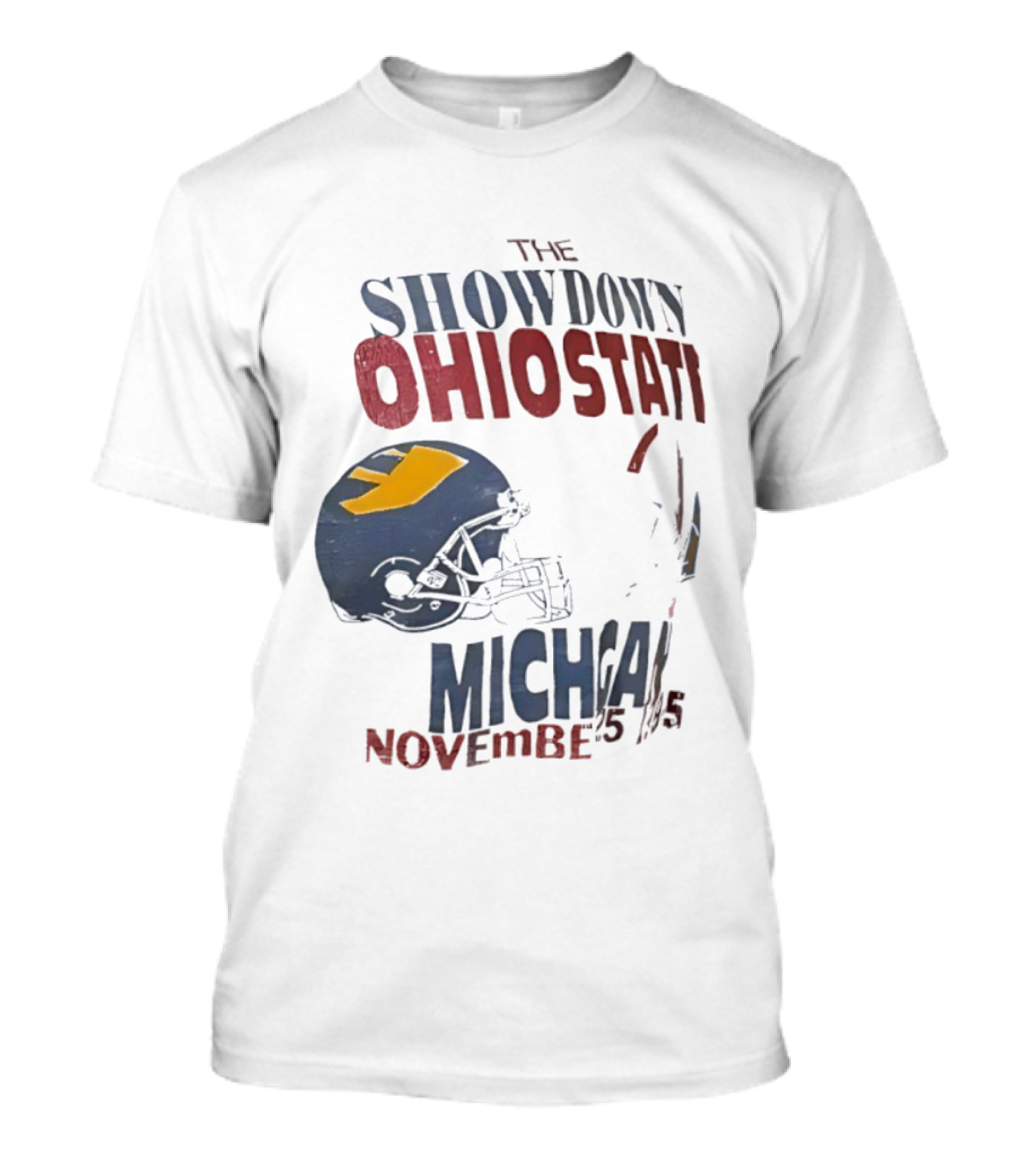 Ohio State Buckeyes Vs Michigan Wolverines Showdown November 25th 1995 T-Shirt