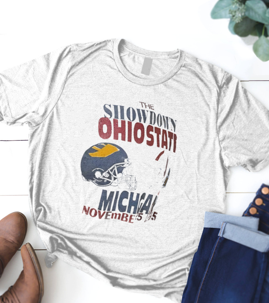 Ohio State Buckeyes Vs Michigan Wolverines Showdown November 25th 1995 T-Shirt