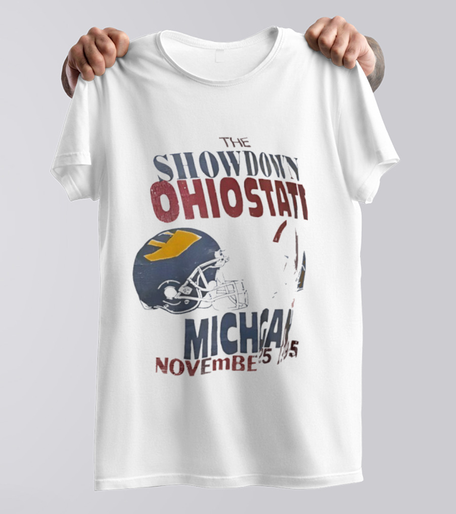 Ohio State Buckeyes Vs Michigan Wolverines Showdown November 25th 1995 T-Shirt