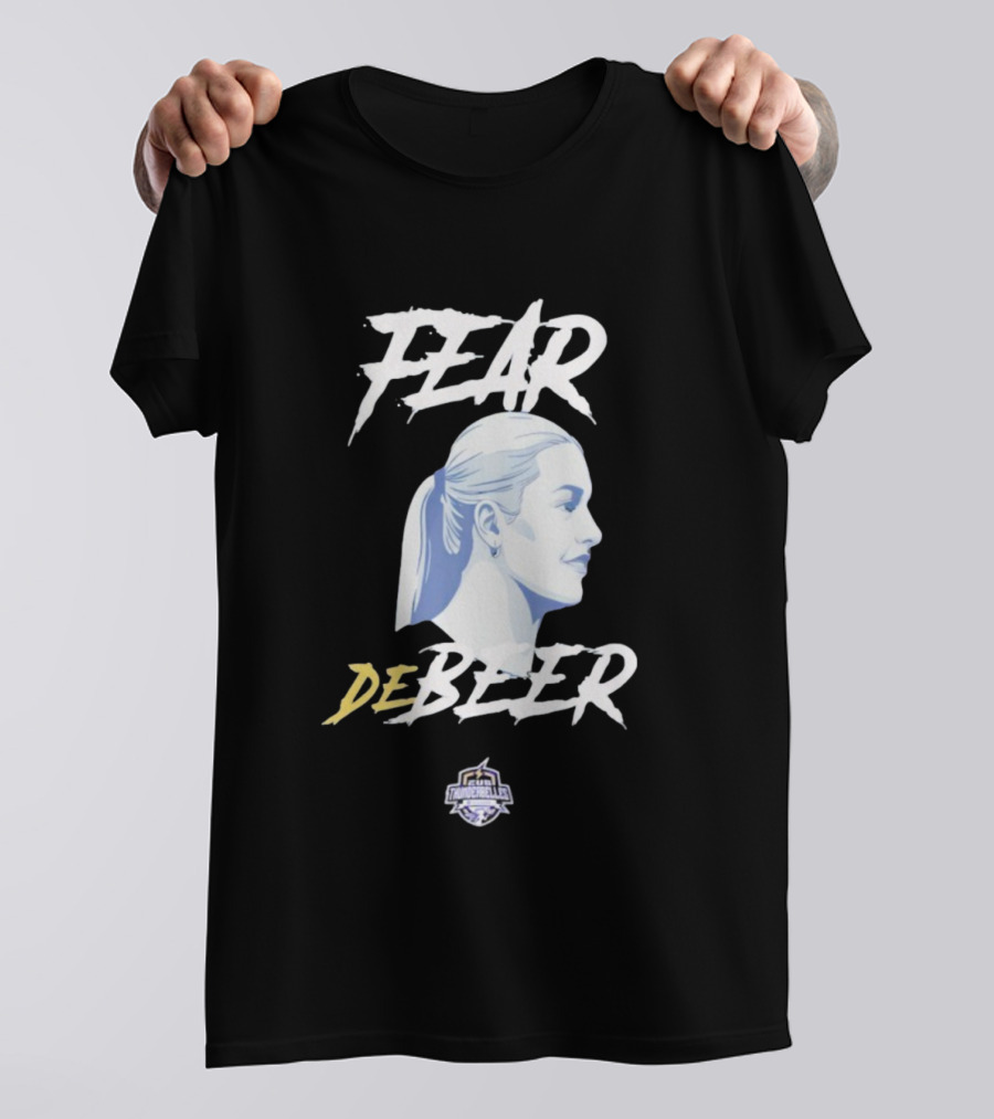 Fear DeBeer Thunderbelles Profile Portrait T-Shirt
