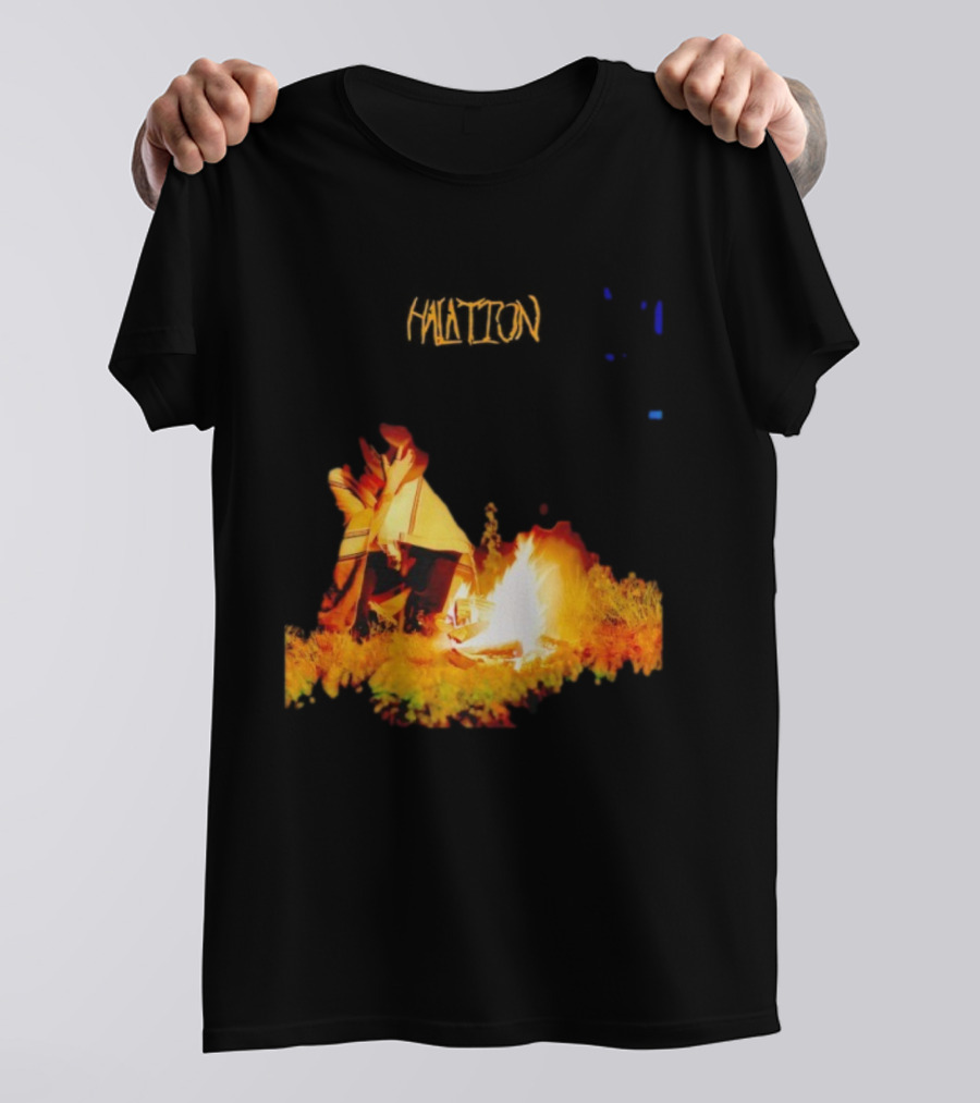 Halation Campfire Tour 2026 Cozy Wilderness Adventure T-Shirt