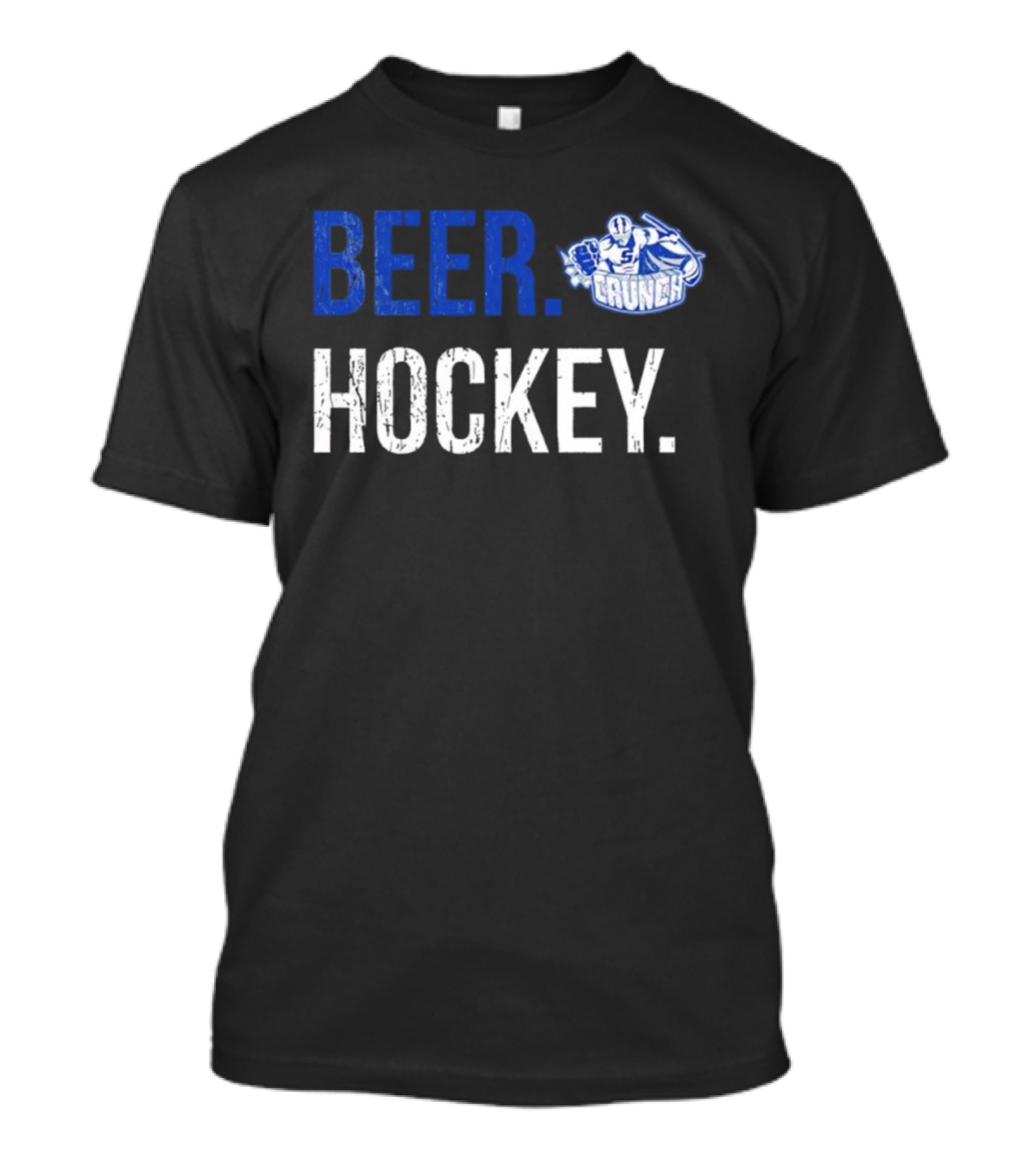 Syracuse Crunch Beer Hockey Enthusiast Apparel T-Shirt