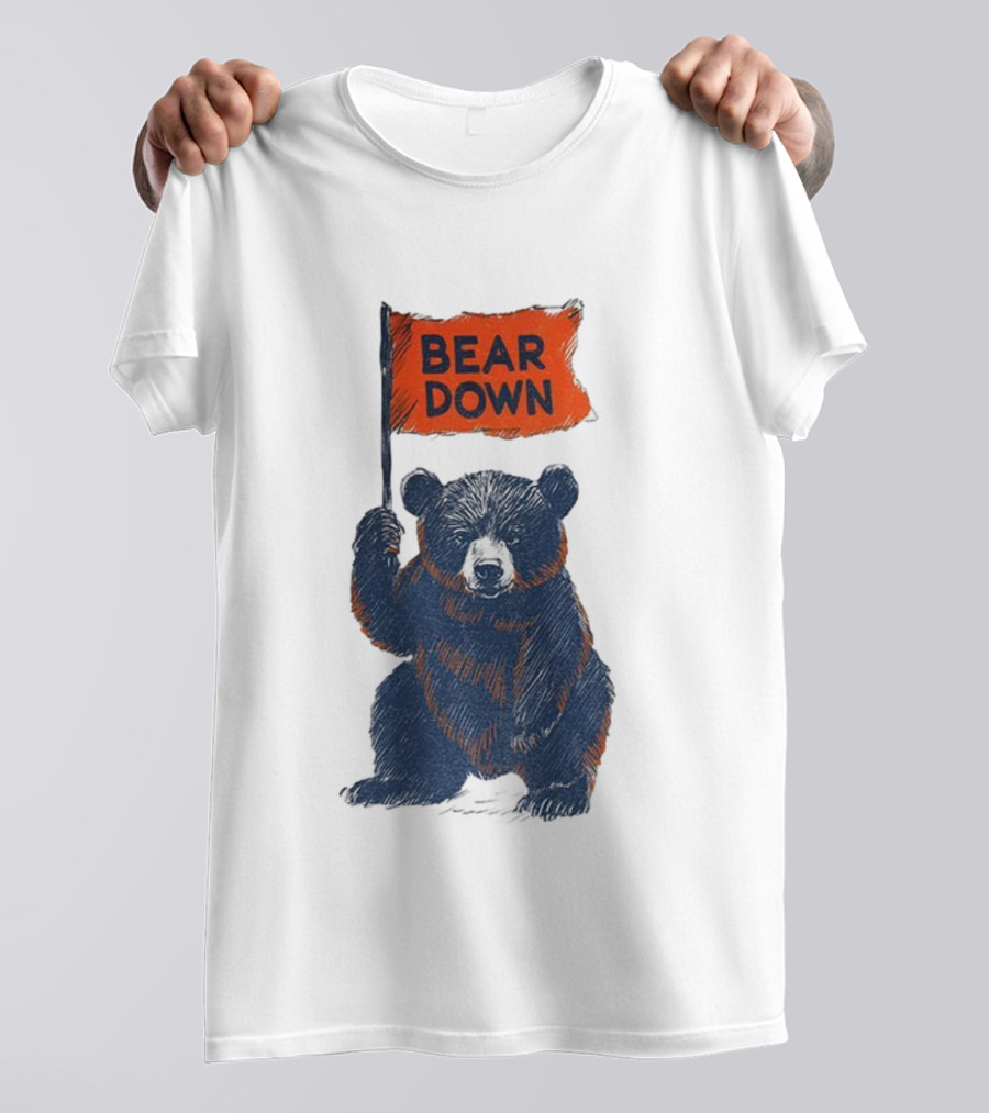 Bear Down Chicago Bears Football 2025 NFL Fan Gear T-Shirt