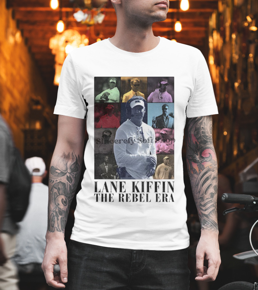 Lane Kiffin Sincerely Soft The Rebel Era T-Shirt