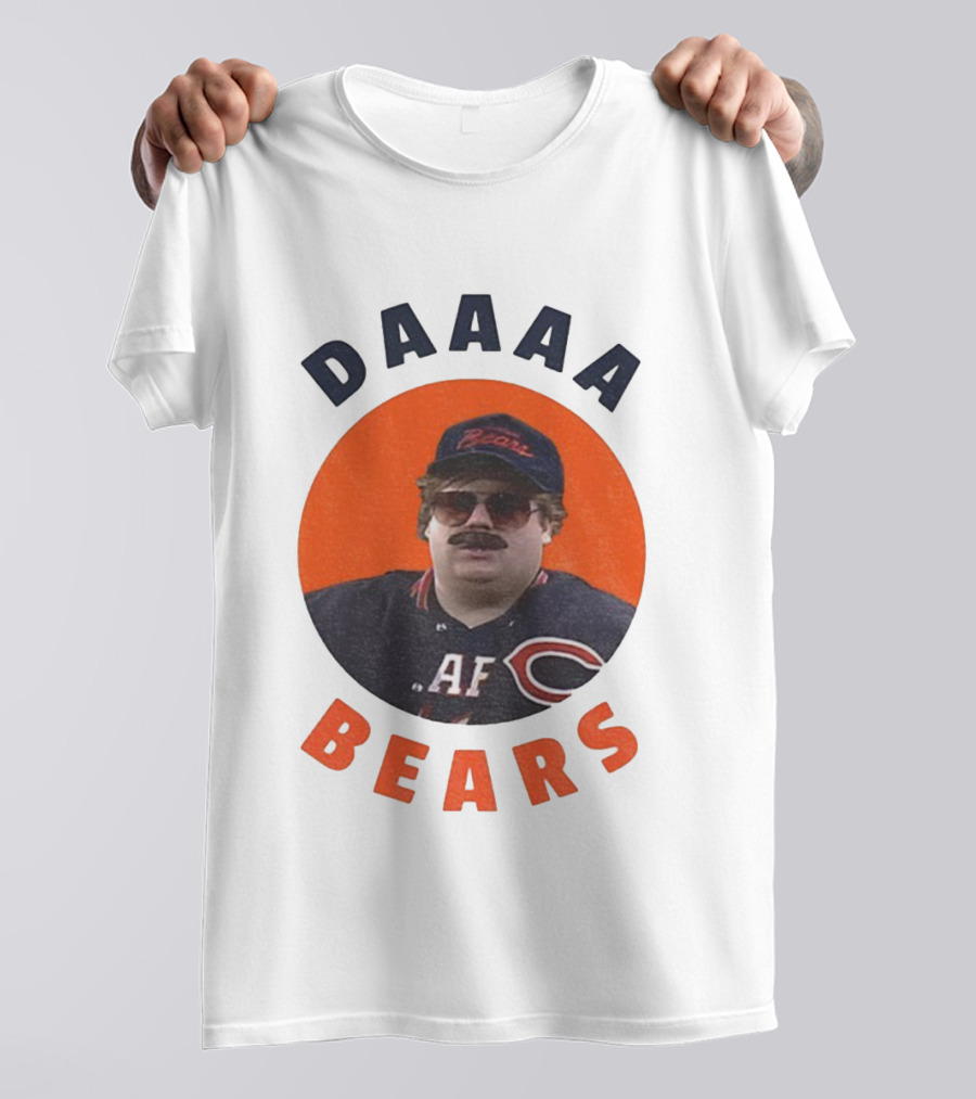 Chris Farley Daaaa Bears Chicago Bears 2025 Football T-Shirt