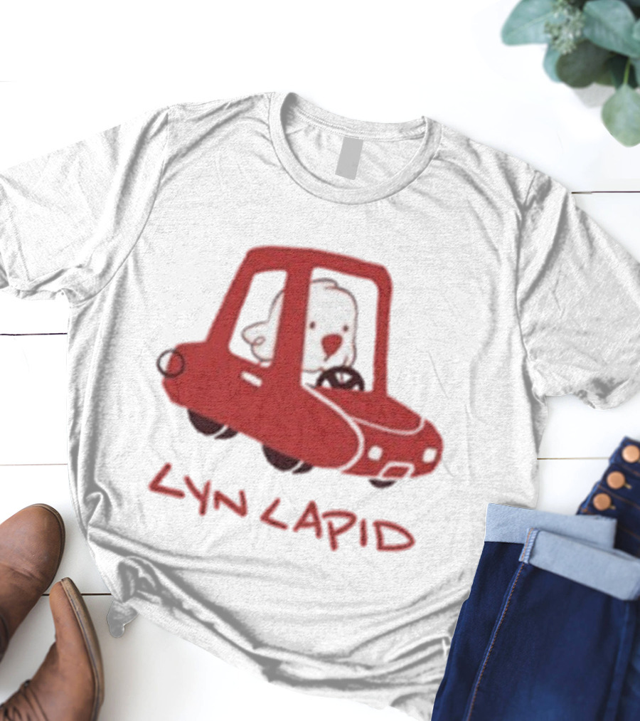 Lyn Lapid Driving Toy Car Illustration T-Shirt
