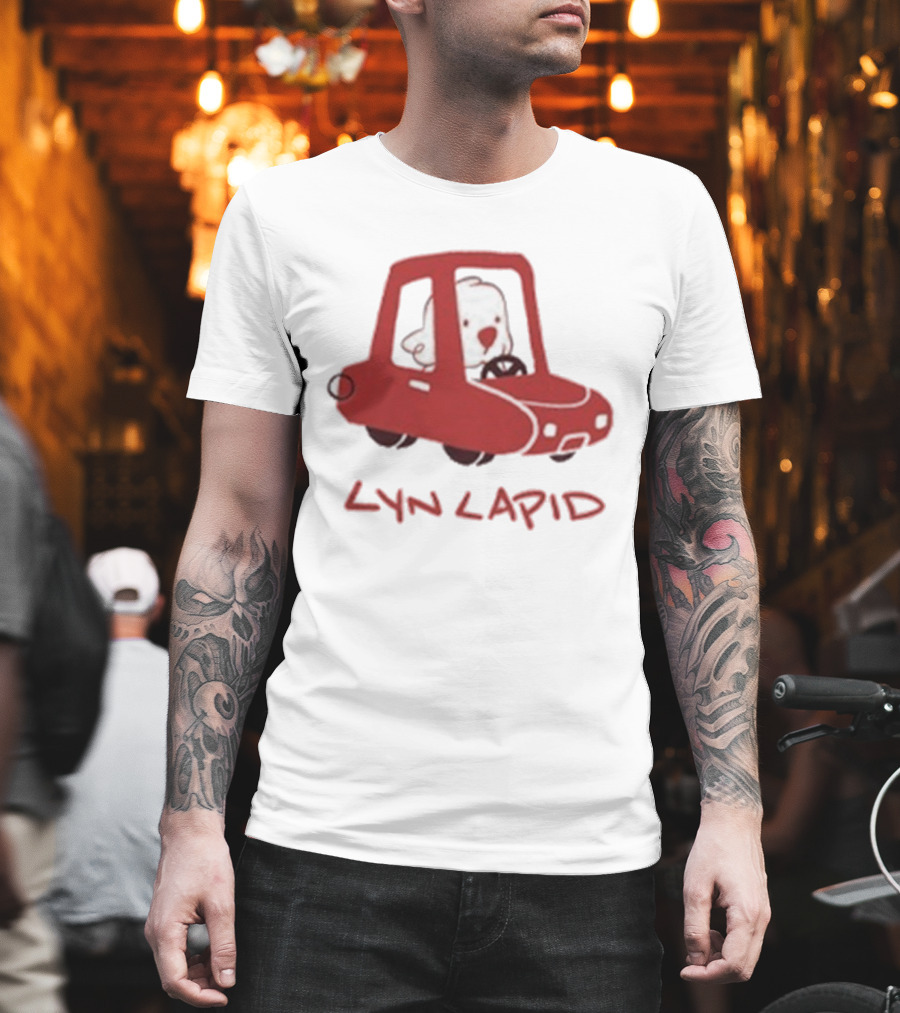 Lyn Lapid Driving Toy Car Illustration T-Shirt