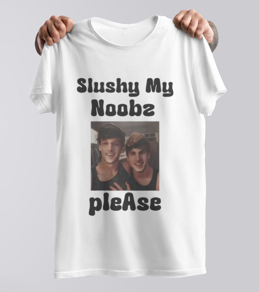 Slushy My Noobz Please Martin And Hamzah Comedy T-Shirt
